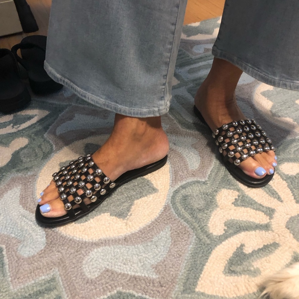 Black sandals